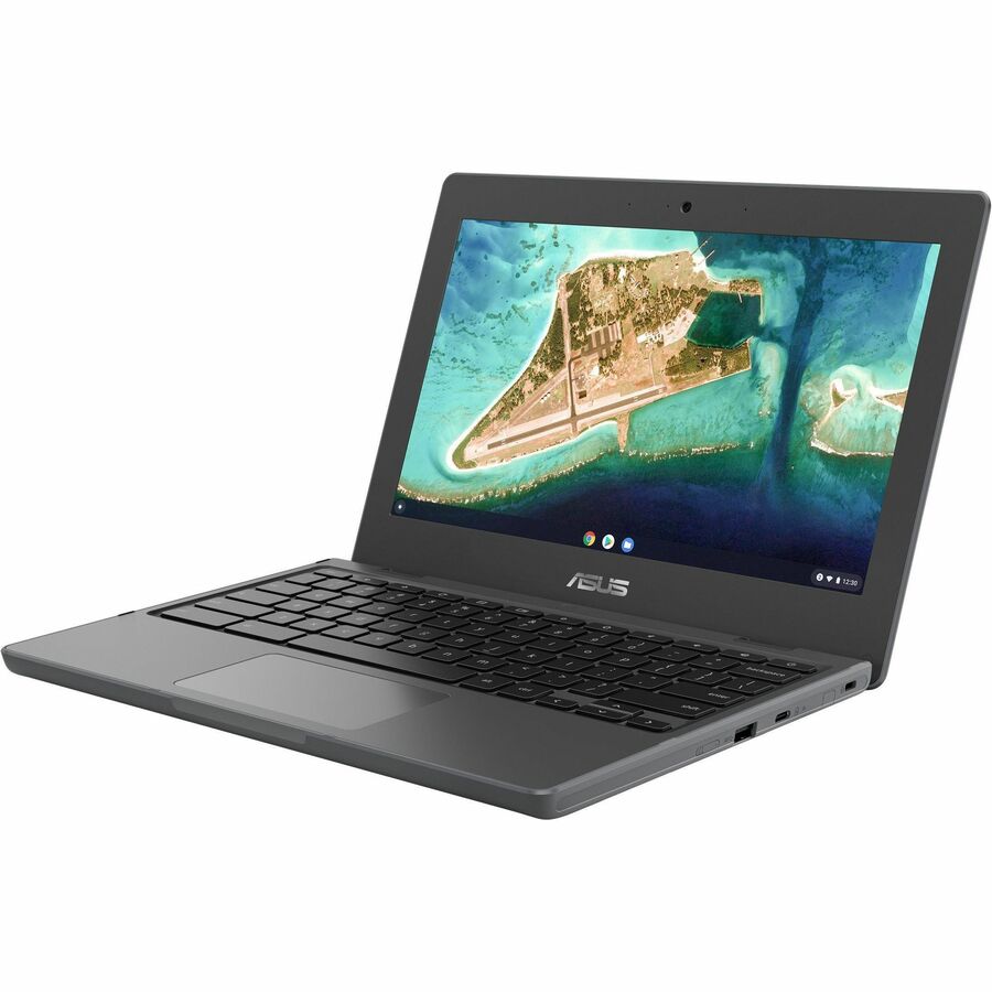 Asus Chromebook CR1 CR1100CKA-GJ0314 Chromebook 11,6" - HD - Intel Celeron N4500 - 8 Go - Mémoire Flash 64 Go - Gris foncé CR1100CKA-GJ0314
