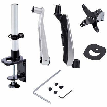 StarTech.com Support de bureau pour écran ultra large 27 pouces 16:9/30 pouces 21:9, VESA 75 x 75/100 x 100, bras réglables sans outil 1MP1ACG-MONITOR-ARM