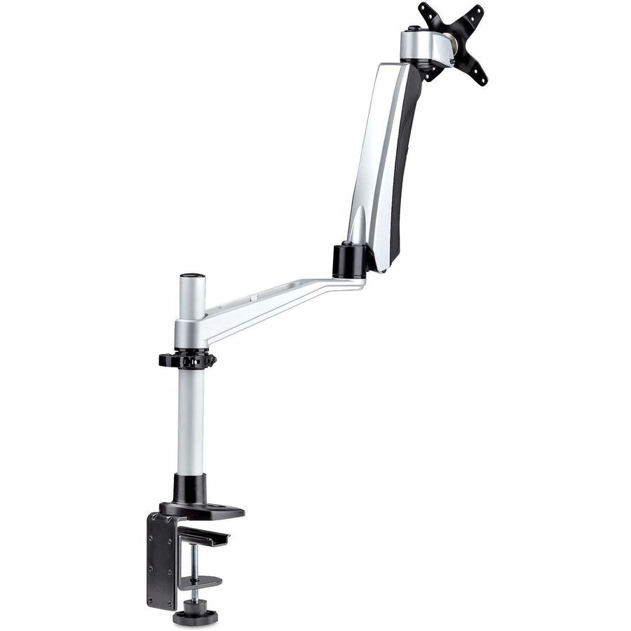 StarTech.com Support de bureau pour écran ultra large 27 pouces 16:9/30 pouces 21:9, VESA 75 x 75/100 x 100, bras réglables sans outil 1MP1ACG-MONITOR-ARM