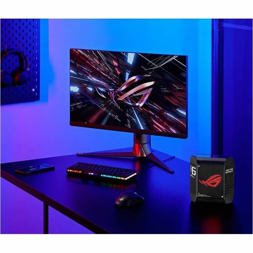 Routeur sans fil Ethernet Asus ROG Rapture GT6 (W-2-PK) Wi-Fi 6 IEEE 802.11a/g/n/ac/ax GT6 (W-2-PK)