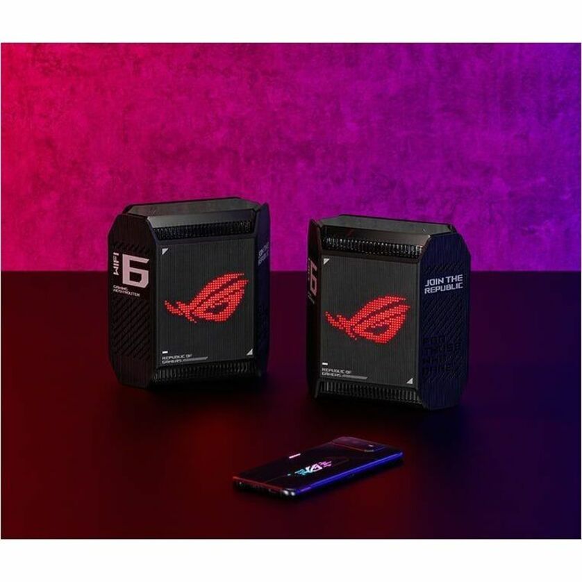 Routeur sans fil Ethernet Asus ROG Rapture GT6 (W-2-PK) Wi-Fi 6 IEEE 802.11a/g/n/ac/ax GT6 (W-2-PK)