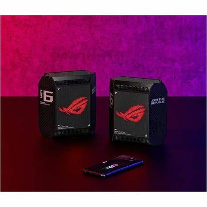 Routeur sans fil Ethernet Asus ROG Rapture GT6 (W-2-PK) Wi-Fi 6 IEEE 802.11a/g/n/ac/ax GT6 (W-2-PK)