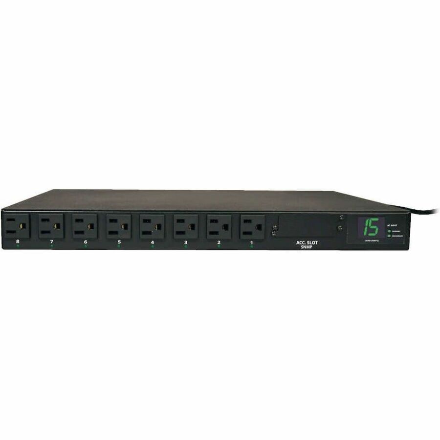 Tripp Lite PDUMH15AT PDU Metered ATS 120V 15A 8 Outlet PDUMH15AT