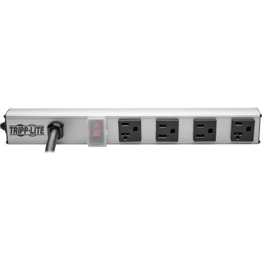 Multiprise verticale à 4 prises Tripp Lite par Eaton avec cordon de 15 pi PS120420