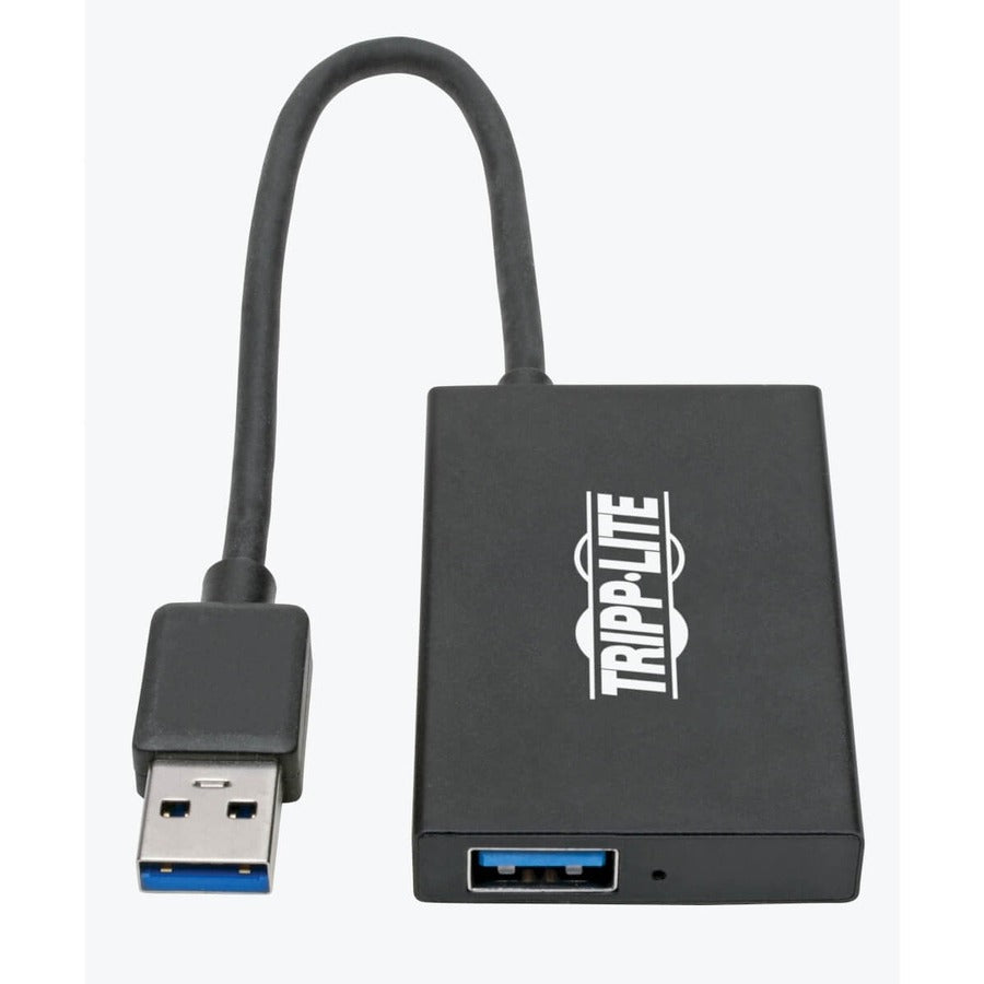 Hub USB 3.0 SuperSpeed ​​Slim de Tripp Lite par Eaton, 5 Gbit/s - 4 ports USB-A, portable, aluminium U360-004-4A-AL