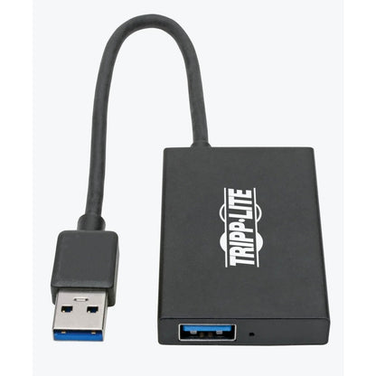 Hub USB 3.0 SuperSpeed ​​Slim de Tripp Lite par Eaton, 5 Gbit/s - 4 ports USB-A, portable, aluminium U360-004-4A-AL