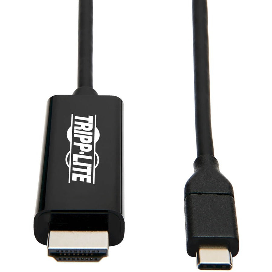 Adaptateur USB-C vers HDMI Tripp Lite par Eaton U444-003-H4K6BE, M/M, noir, 3 pi. U444-003-H4K6BE