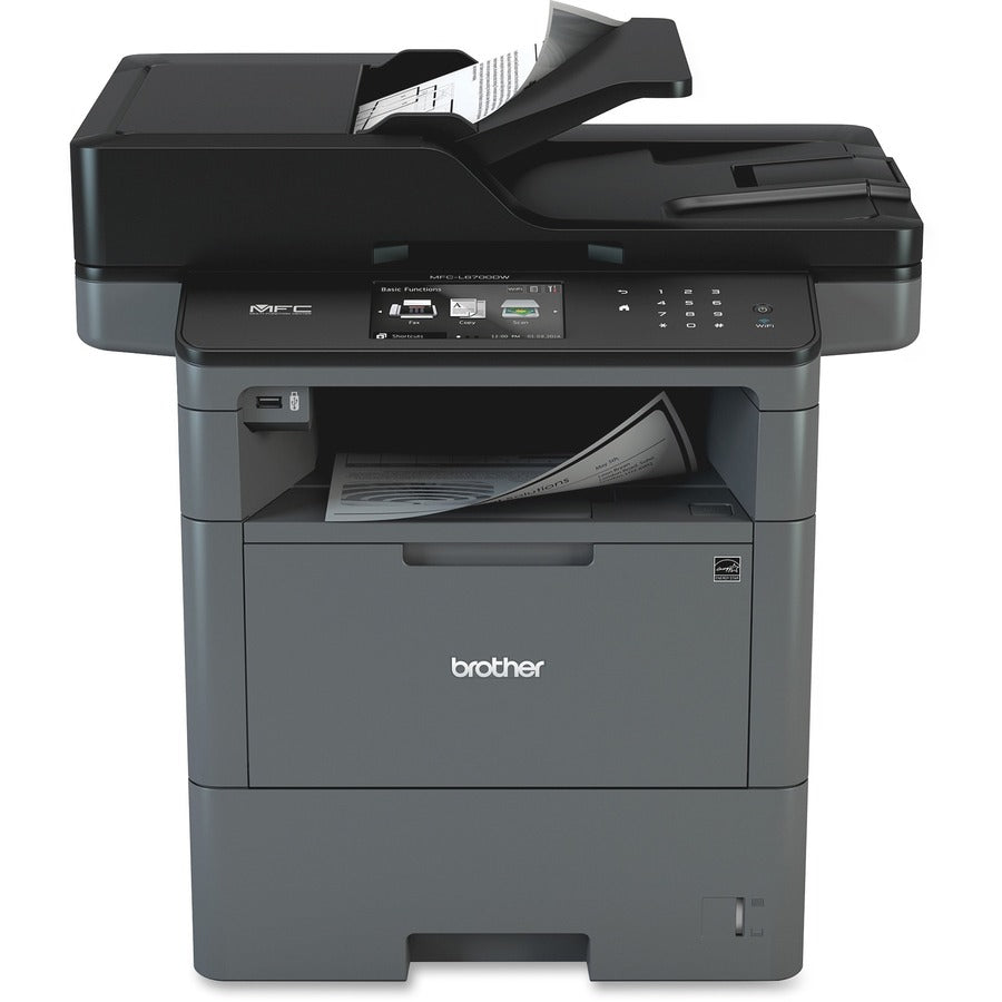 Brother MFC-L6700DW Wireless Laser Multifunction Printer - Monochrome MFCL6700DW