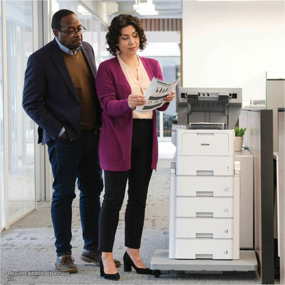 Brother SF-4000 Stapler Finisher adds new paper output functions to your Brother printer including stapling, offsetting, and stacking. SF-4000