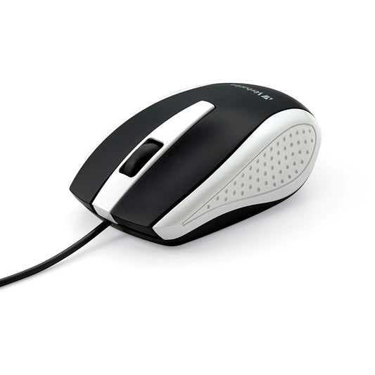 Souris optique filaire pour ordinateur portable Verbatim - Blanc 99740