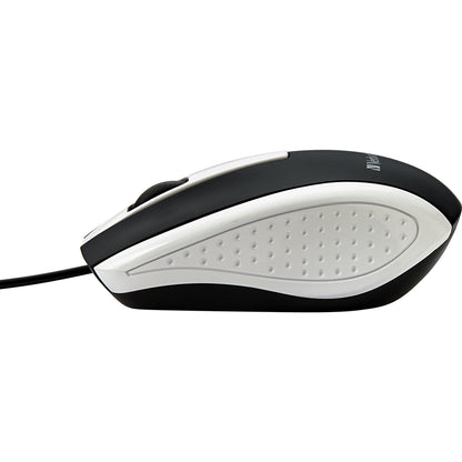 Souris optique filaire pour ordinateur portable Verbatim - Blanc 99740