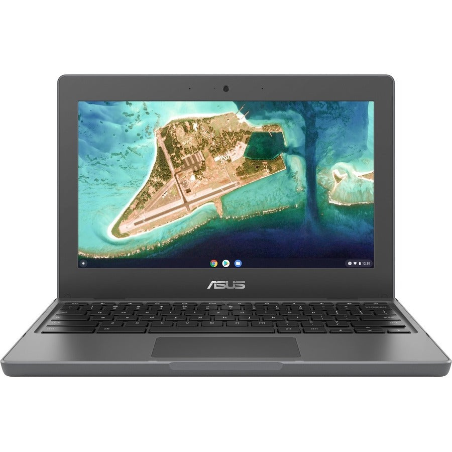 Asus Chromebook CR1 CR1100CKA-C1-CA Chromebook 11,6" - HD - Intel Celeron N4500 - 4 Go - Mémoire Flash 32 Go - Gris foncé CR1100CKA-C1-CA