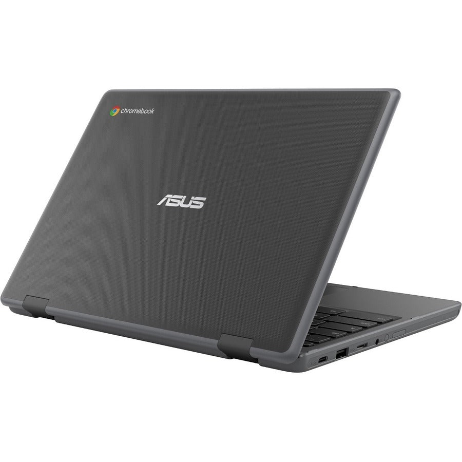 Asus Chromebook CR1 CR1100CKA-C1-CA Chromebook 11,6" - HD - Intel Celeron N4500 - 4 Go - Mémoire Flash 32 Go - Gris foncé CR1100CKA-C1-CA