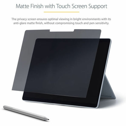 StarTech.com Écran de confidentialité pour ordinateur portable Surface 13,5 pouces / Surface Book, filtre de confidentialité antireflet avec réduction de la lumière bleue de 51 %, finition mate 135S-PRIVACY-SCREEN
