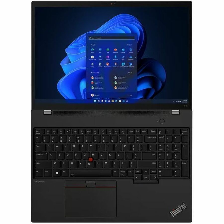 Lenovo ThinkPad P16s Gen 2 21K90017CA 16" Mobile Workstation - WUXGA - AMD Ryzen 7 PRO 7840U - 32 GB - 1 TB SSD - French Keyboard - Villi Black 21K90017CA
