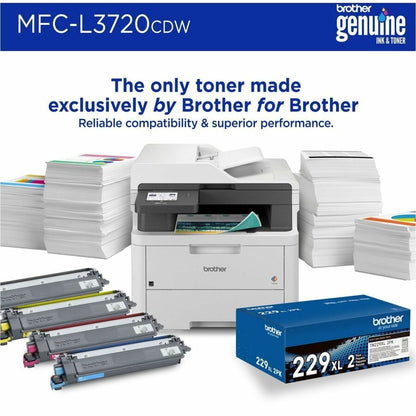 Brother MFC-L3720CDW Wireless LED Multifunction Printer - Color MFC-L3720CDW