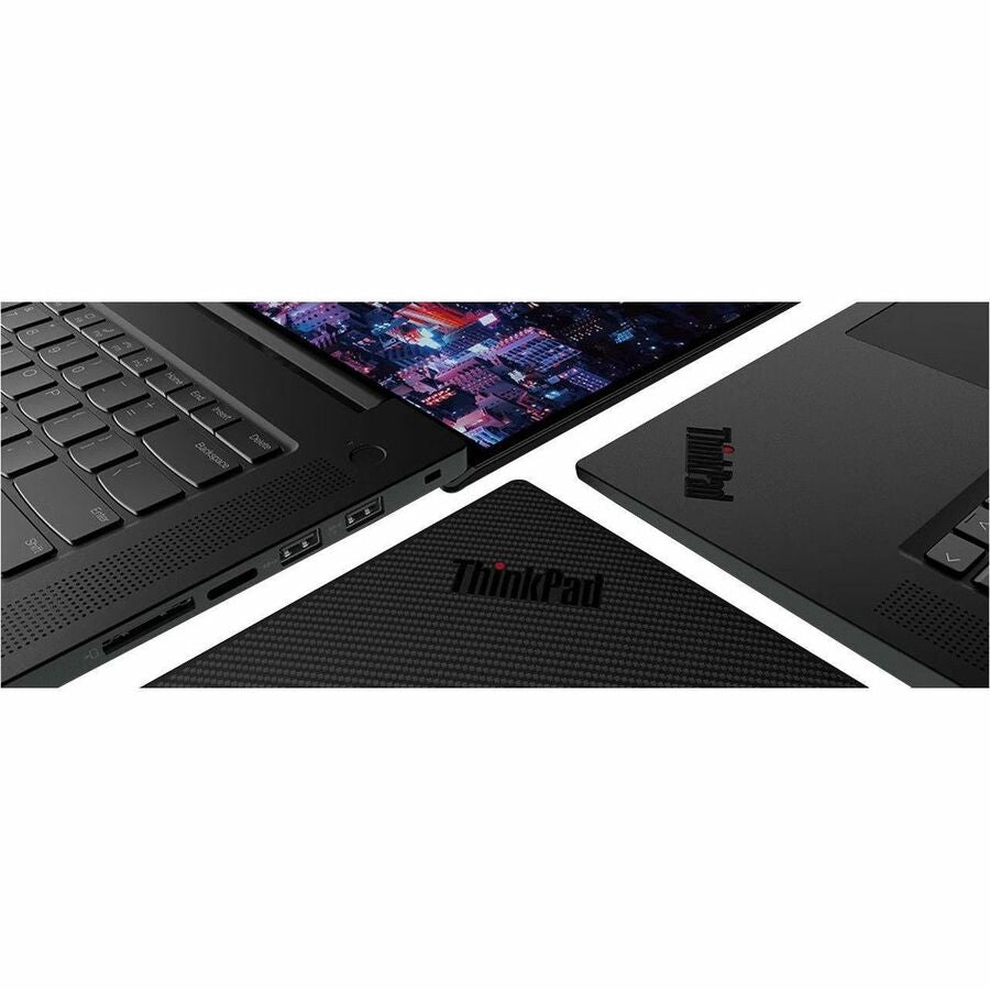 Lenovo ThinkPad P1 Gen 6 21FV001KUS 16" Touchscreen Mobile Workstation - WQUXGA - Intel Core i7 13th Gen i7-13800H - vPro Technology - 32 GB - 1 TB SSD - English Keyboard - Black Weave 21FV001KUS