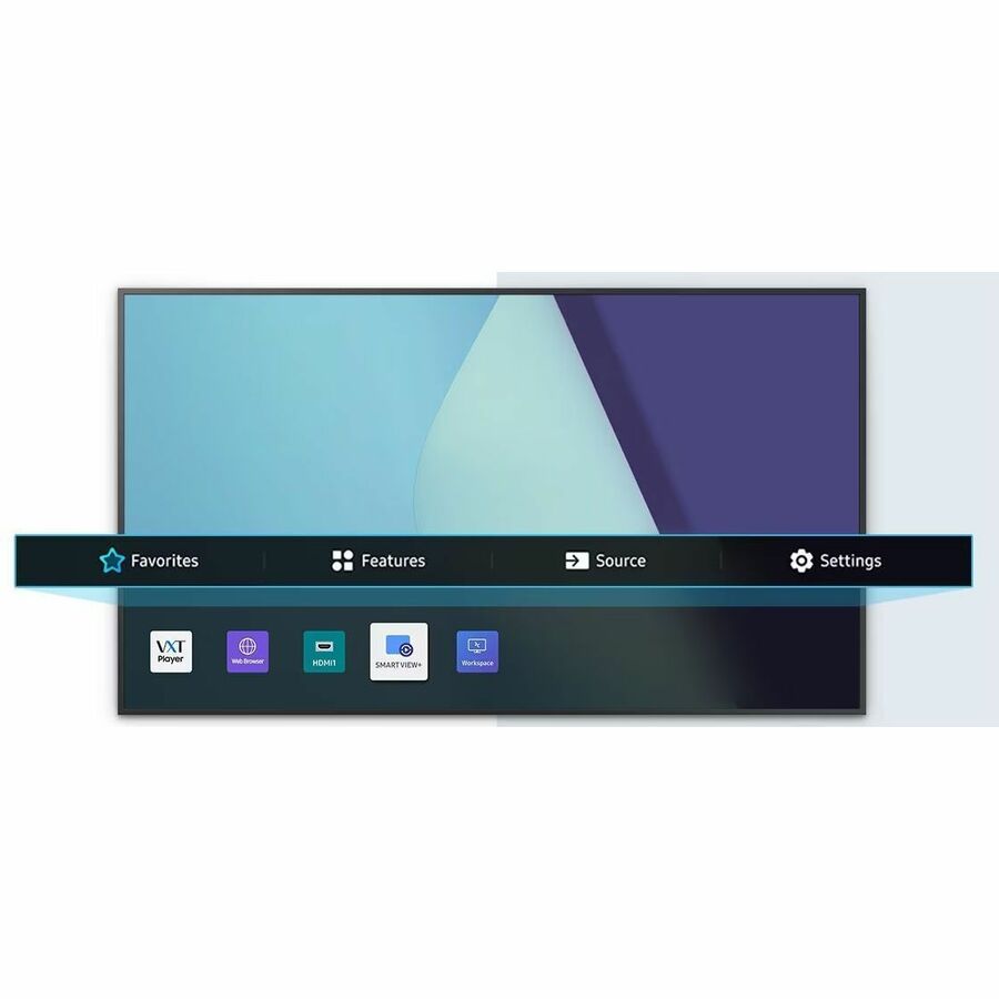 Écran d'affichage Samsung Crystal UHD QMC LH65QMCEBGCXGO