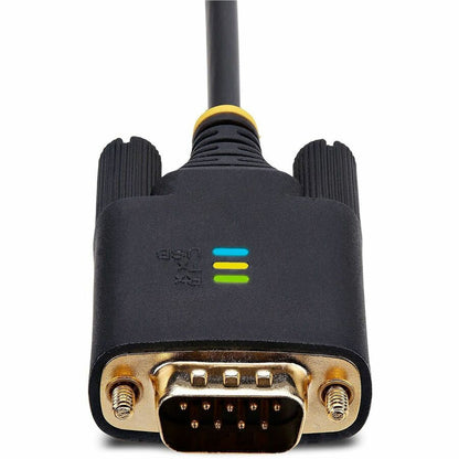 StarTech.com Câble adaptateur USB vers série 2 ports de 4 m, rétention COM, FTDI, DB9 RS232, vis/écrous DB9 interchangeables, Windows/macOS/Linux 2P6FFC-USB-SERIAL