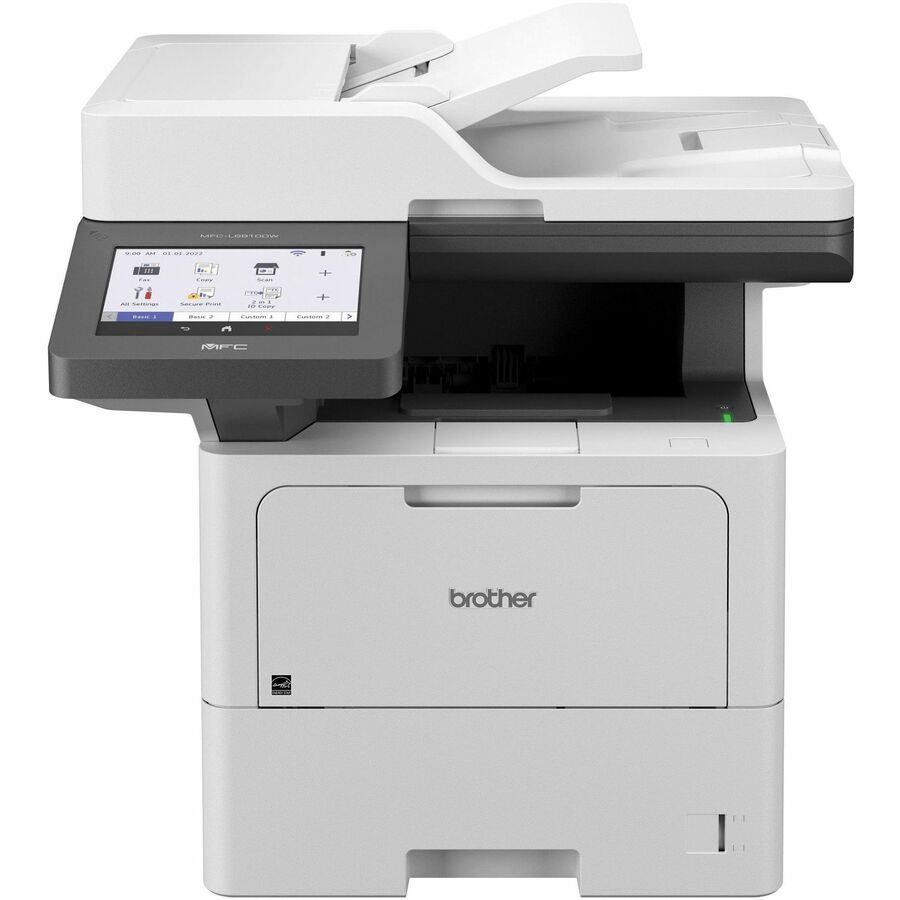 Brother MFC-L6810DW Wireless Laser Multifunction Printer - Monochrome - Gray MFCL6810DW