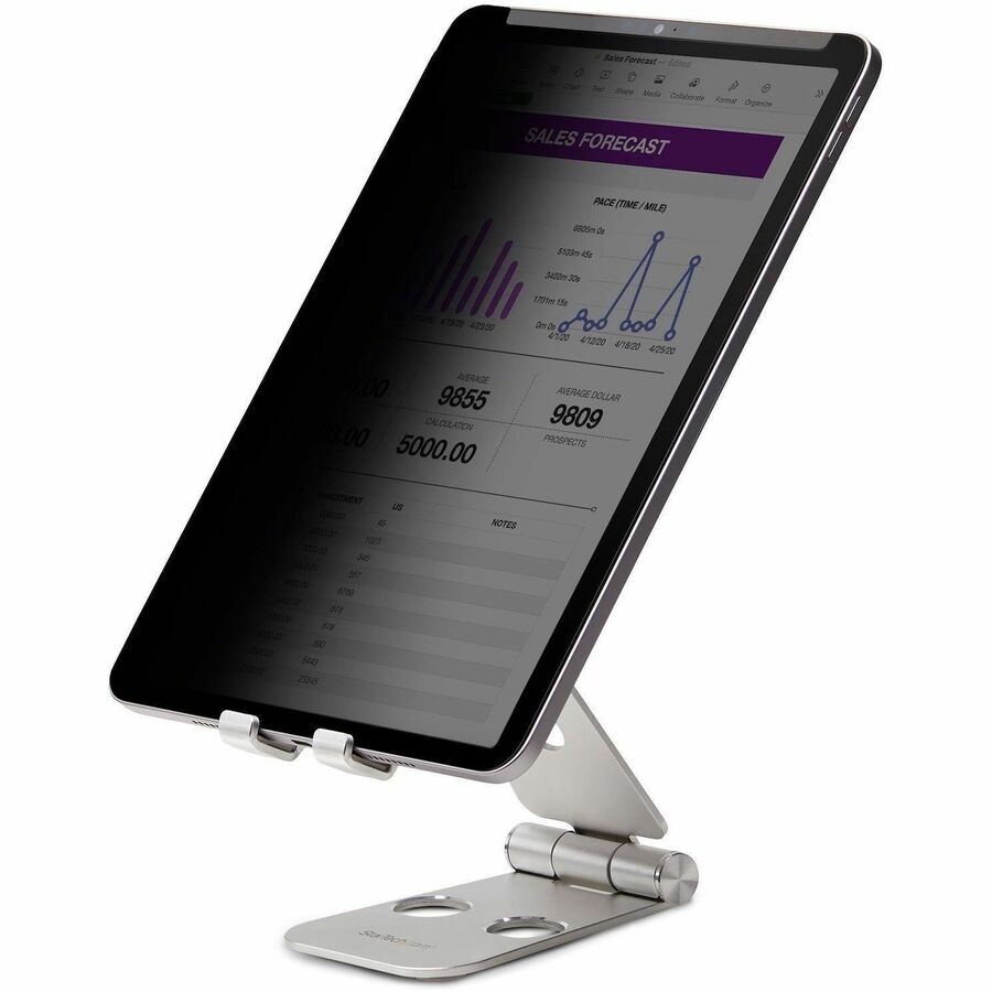 StarTech.com Écran de confidentialité quadridirectionnel pour iPad Pro 12,9 pouces, 3e génération et versions ultérieures, portrait/paysage, tactile, vue +/- 30 degrés, antireflet 129IP-PRIVACY-SCREEN