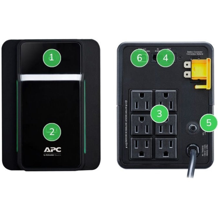 Onduleur tour Back-UPS 950 VA APC by Schneider Electric BVK950M2