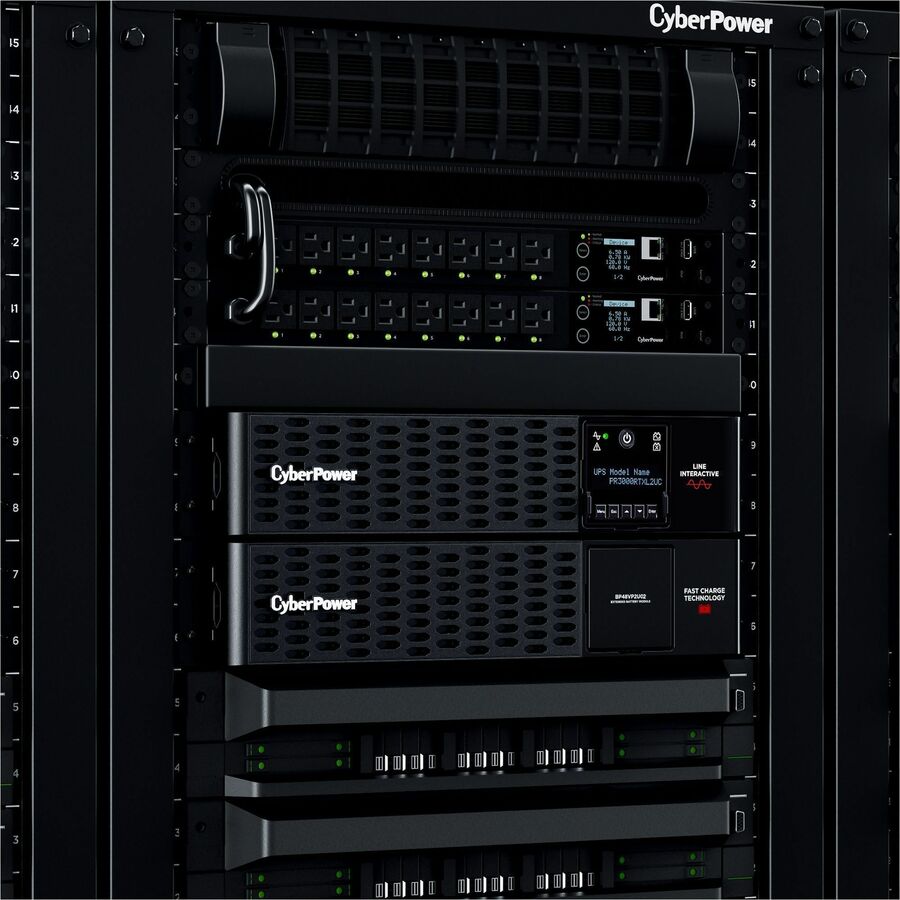 CyberPower Nouvel onduleur Smart App Sinewave PR3000RTXL2UC 3000 VA Onduleur convertible tour/rack PR3000RTXL2UC