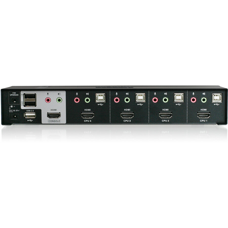 Pack KVMP HDMI 4 ports IOGEAR avec adaptateurs MiniDisplayPort GCS1794MDPKIT