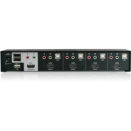Pack KVMP HDMI 4 ports IOGEAR avec adaptateurs MiniDisplayPort GCS1794MDPKIT
