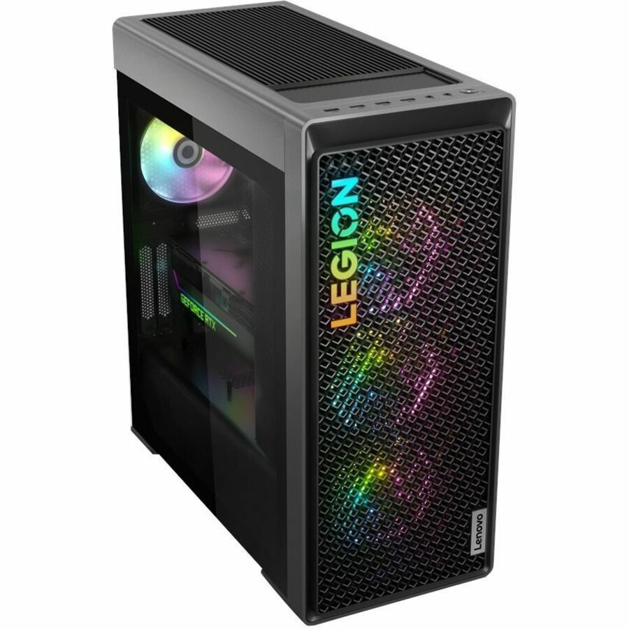 Ordinateur de bureau de jeu Lenovo Legion T7 34IRZ8 90V6000NUS - Intel Core i9 14e génération i9-14900KF - 32 Go - SSD 2 To - Tour - Gris orage 90V6000NUS