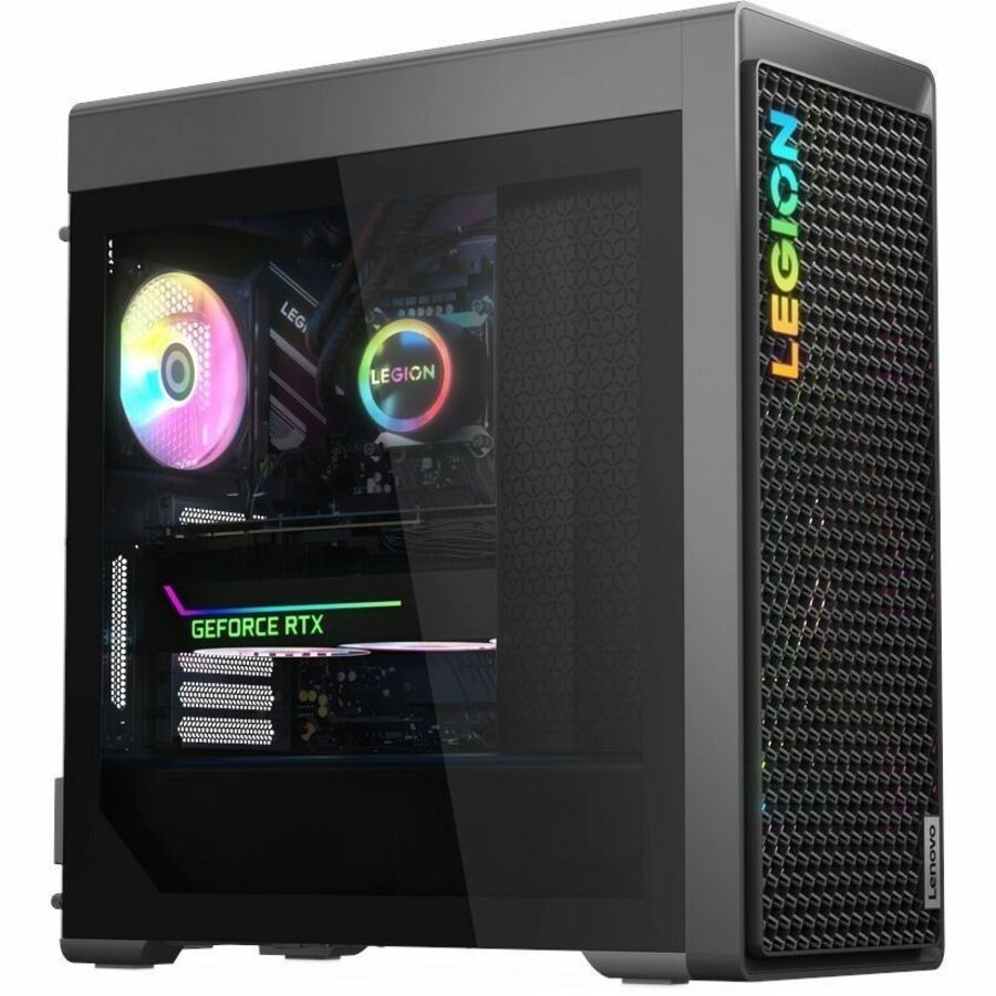 Ordinateur de bureau de jeu Lenovo Legion T7 34IRZ8 90V6000NUS - Intel Core i9 14e génération i9-14900KF - 32 Go - SSD 2 To - Tour - Gris orage 90V6000NUS