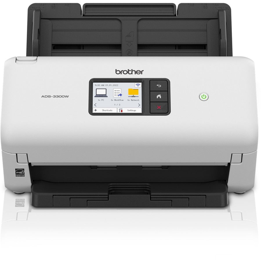 Brother ADS-3300W Sheetfed Scanner - 600 x 600 dpi Optical ADS3300W