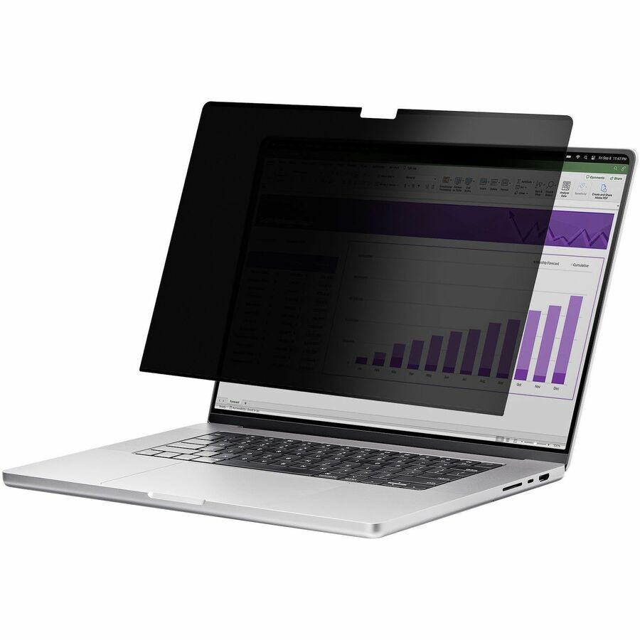 StarTech.com Écran de confidentialité tactile 13,3 pouces 16:10, protection de sécurité pour ordinateur portable, filtre anti-reflets de lumière bleue, rabattable 133T6-PRIVACY-SCREEN