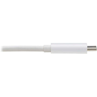 Adaptateur USB-C vers HDMI Tripp Lite par Eaton (M/F) - 8K 60 Hz, HDR, 4:4:4, HDCP 2.3, blanc U444-06N-HD8K6W