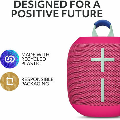 Système d'enceintes Bluetooth portable Ultimate Ears WONDERBOOM 4 - Hyper rose 984-001878