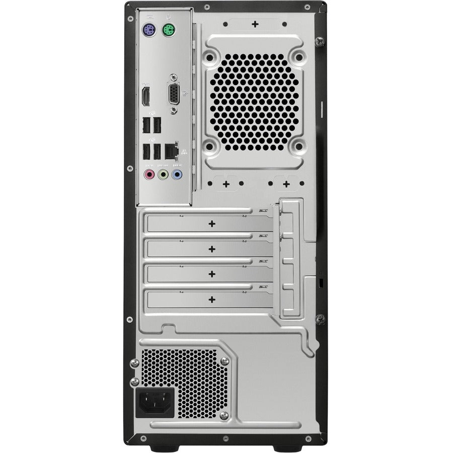 Asus ExpertCenter D5 D500MD-Q51P Desktop Computer - Intel Core i5 12th Gen i5-12500 - 8 GB - 256 GB SSD - Mini-tower - Black D500MD-Q51P