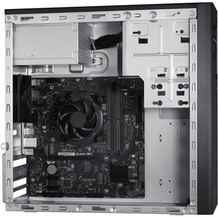 Asus ExpertCenter D5 D500MD-Q51P Desktop Computer - Intel Core i5 12th Gen i5-12500 - 8 GB - 256 GB SSD - Mini-tower - Black D500MD-Q51P