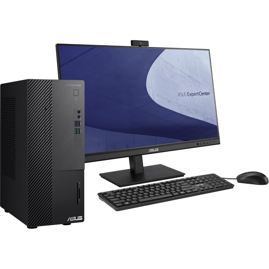 Asus ExpertCenter D5 D500MD-Q51P Desktop Computer - Intel Core i5 12th Gen i5-12500 - 8 GB - 256 GB SSD - Mini-tower - Black D500MD-Q51P