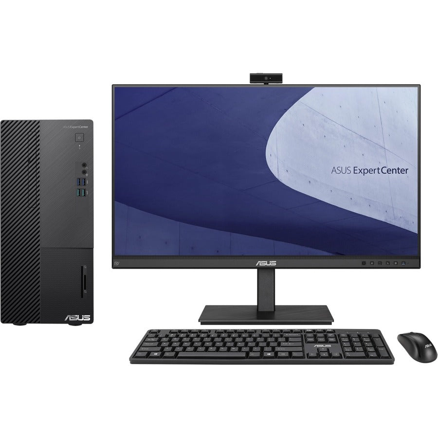 Asus ExpertCenter D5 D500MD-Q51P Desktop Computer - Intel Core i5 12th Gen i5-12500 - 8 GB - 256 GB SSD - Mini-tower - Black D500MD-Q51P