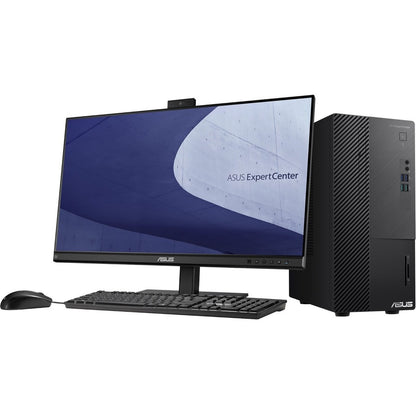 Asus ExpertCenter D5 D500MD-Q71P Desktop Computer - Intel Core i7 12th Gen i7-12700 - 16 GB - 512 GB SSD - Mini-tower - Black D500MD-Q71P