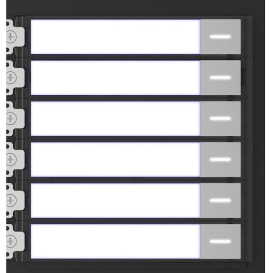 Module d'étiquette nominative pour interphone vidéo Hikvision DS-KD-KK DS-KD-KK