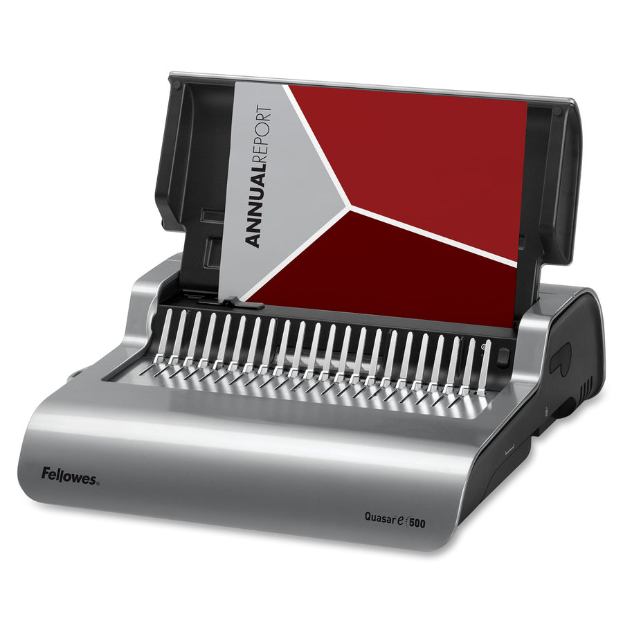 Machine à relier électrique à peigne Fellowes Galaxy-E™ 500 avec kit de démarrage 5218301