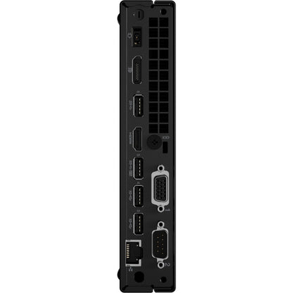 Ordinateur de bureau Lenovo ThinkCentre M80q 11DN0097US - Intel Core i3 10e génération i3-10100T - 8 Go - SSD 128 Go - Minuscule - Noir 11DN0097US
