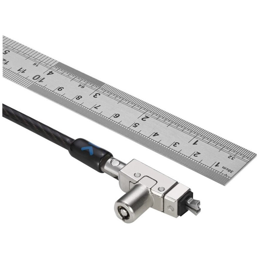 Câble de sécurité à clé Kensington Slim N17 2.0 pour ordinateur portable pour fentes en forme de coin - Comme le câble à clé K60501L