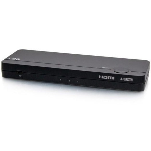 Commutateur KVM HDMI USB C C2G - 3 entrées USB vers sortie HDMI 4K - Power Delivery C2G54541