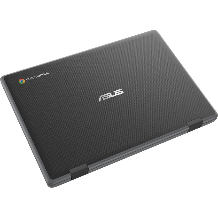 Asus Chromebook Flip CR1 CR1100FKA-C3S-CB Chromebook convertible 2 en 1 à écran tactile 11,6" - HD - Intel Celeron N5100 - 8 Go - Mémoire flash 64 Go - Gris foncé CR1100FKA-C3S-CB