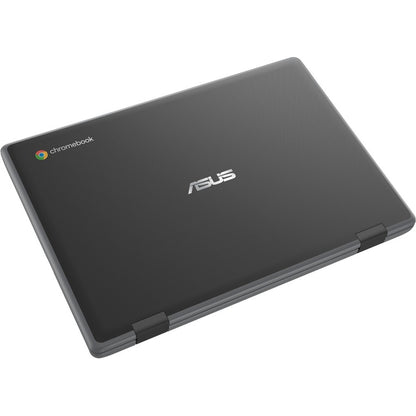 Asus Chromebook Flip CR1 CR1100FKA-C3S-CB Chromebook convertible 2 en 1 à écran tactile 11,6" - HD - Intel Celeron N5100 - 8 Go - Mémoire flash 64 Go - Gris foncé CR1100FKA-C3S-CB