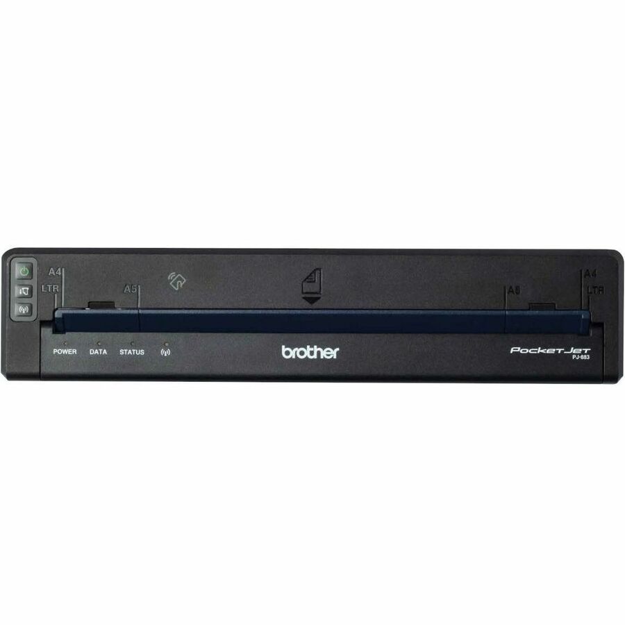 Brother PJ-883 Mobile Direct Thermal Printer - Monochrome - Portable - Label Print - USB - USB Host - Bluetooth - Wireless LAN - Near Field Communication (NFC) PJ883-WK