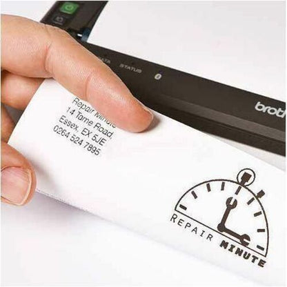 Brother PJ-883 Mobile Direct Thermal Printer - Monochrome - Portable - Label Print - USB - USB Host - Bluetooth - Wireless LAN - Near Field Communication (NFC) PJ883-WK