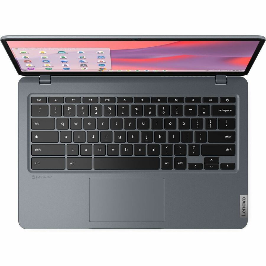 Lenovo 14e Chromebook Gen 3 82W6001TCF Chromebook 14" - Full HD - Intel Core i3 i3-N305 - 8 Go - Mémoire Flash 128 Go - Clavier Anglais, Français - Gris Orage 82W6001TCF